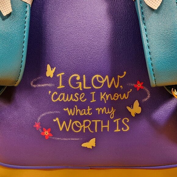 Loungefly Disney Encanto Mirabel Butterflies Soft Tag Mini Backpack NEW main image 5